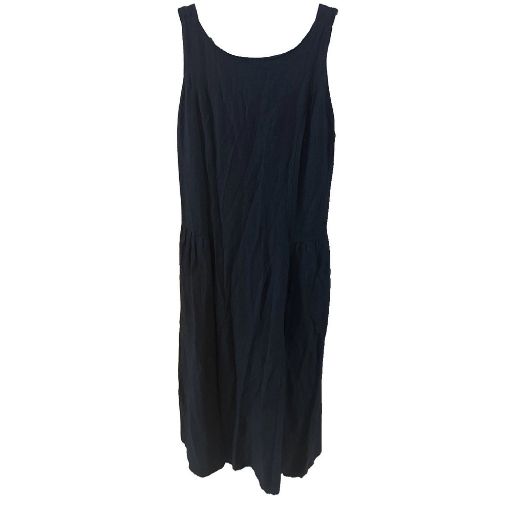 Japana New Back Strappy Dress Stretch Back Pockets  Size XL